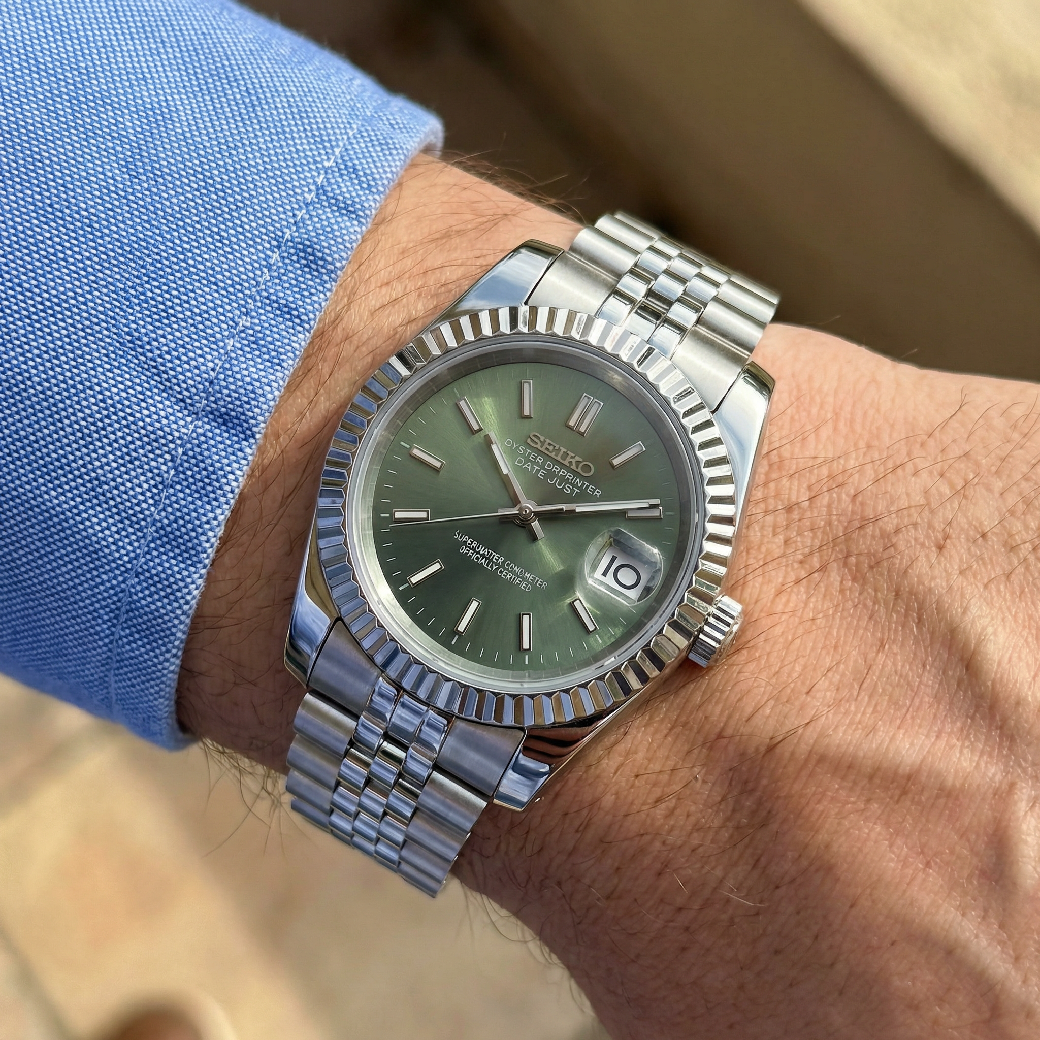 Mod Datejust Olive