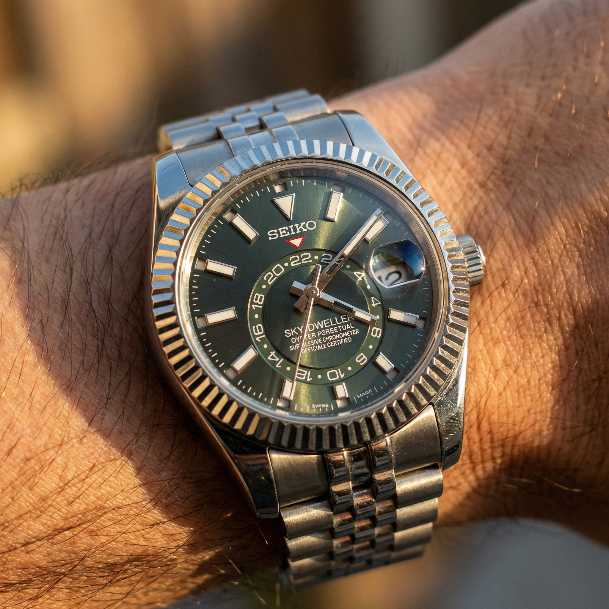 Mod Sky-Dweller Green