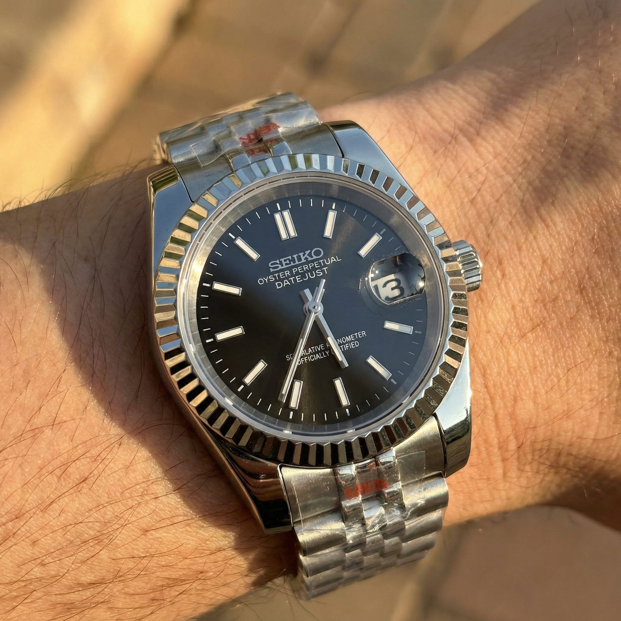 Mod Datejust Black