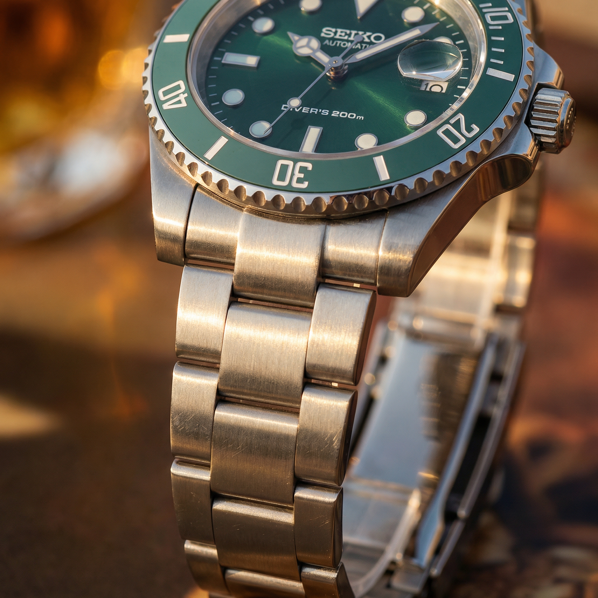 Mod Submariner Green Hulk