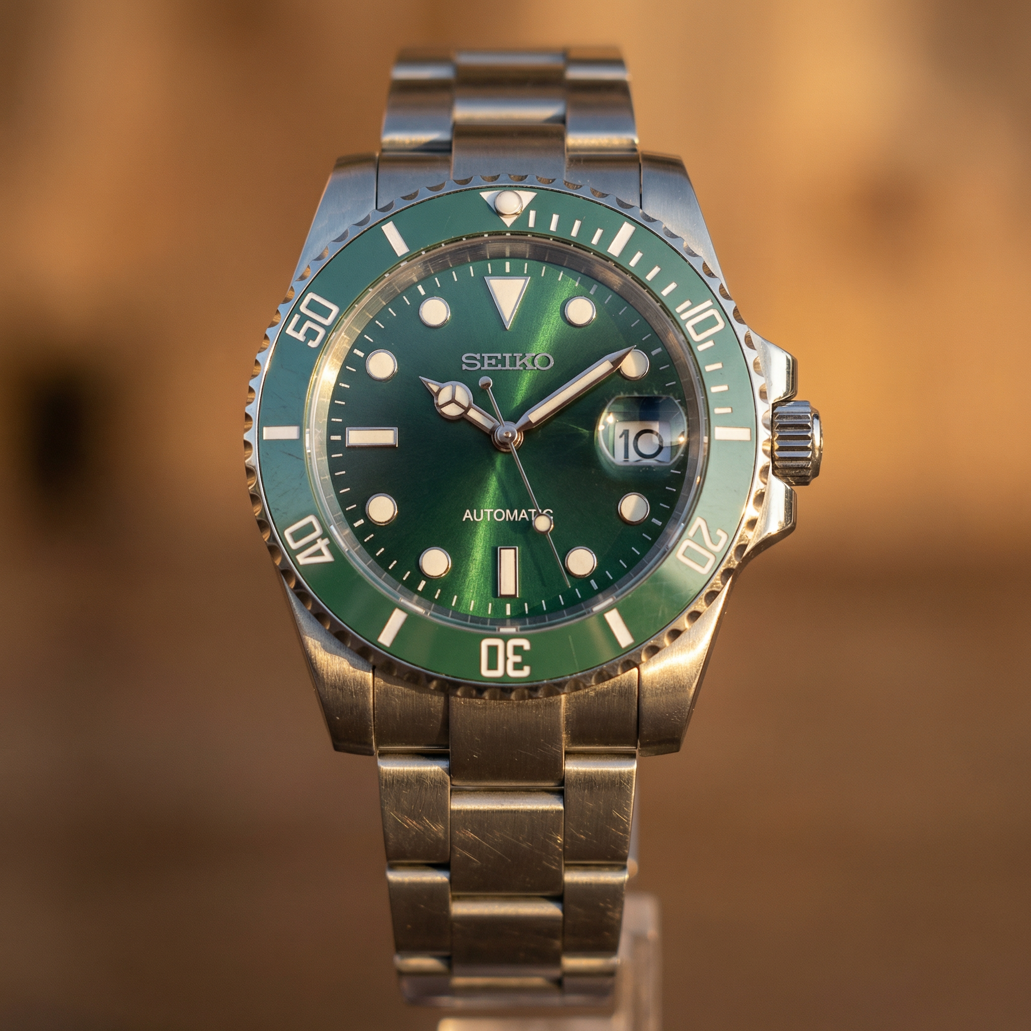 Mod Submariner Green Hulk