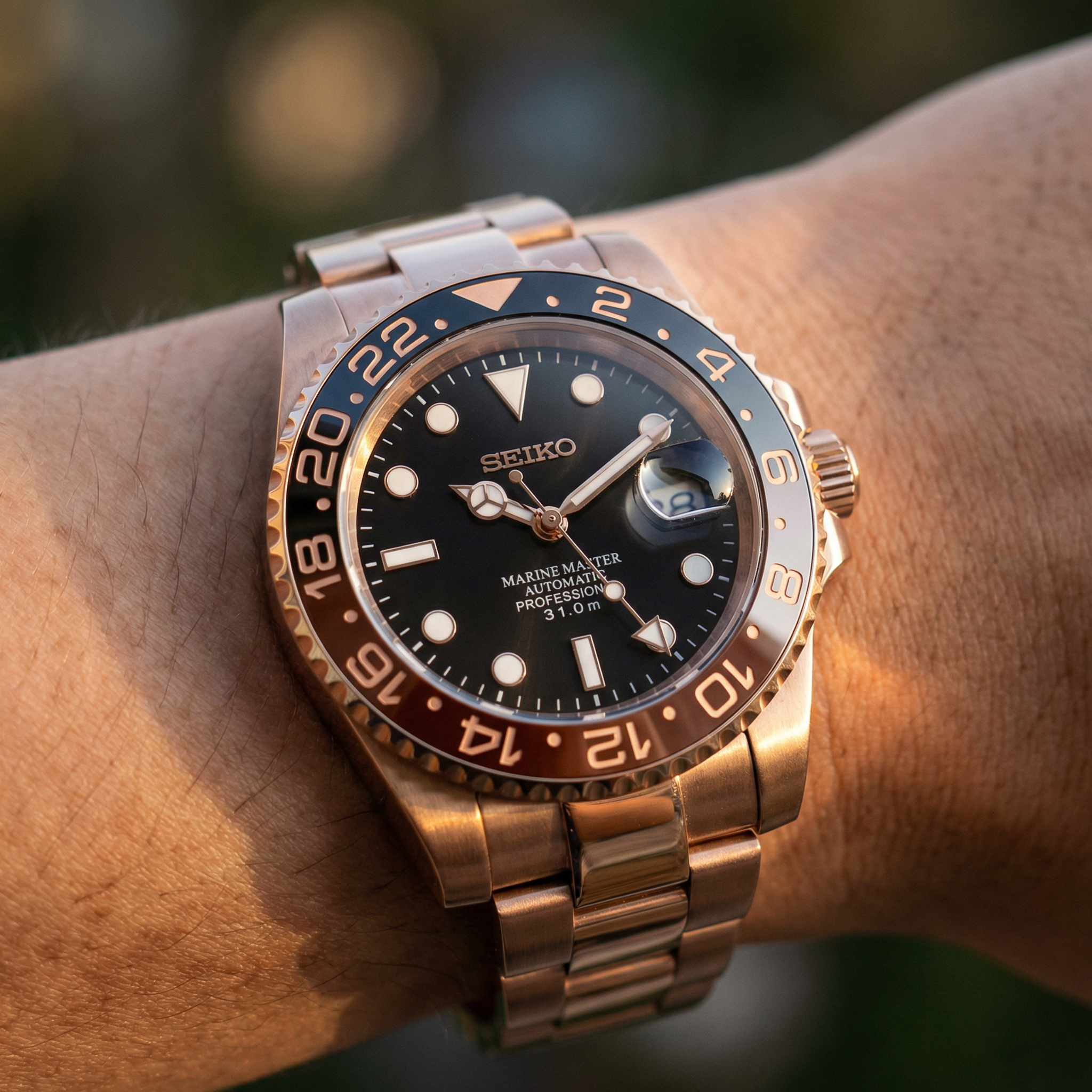 Mod Submariner Two Tone Night