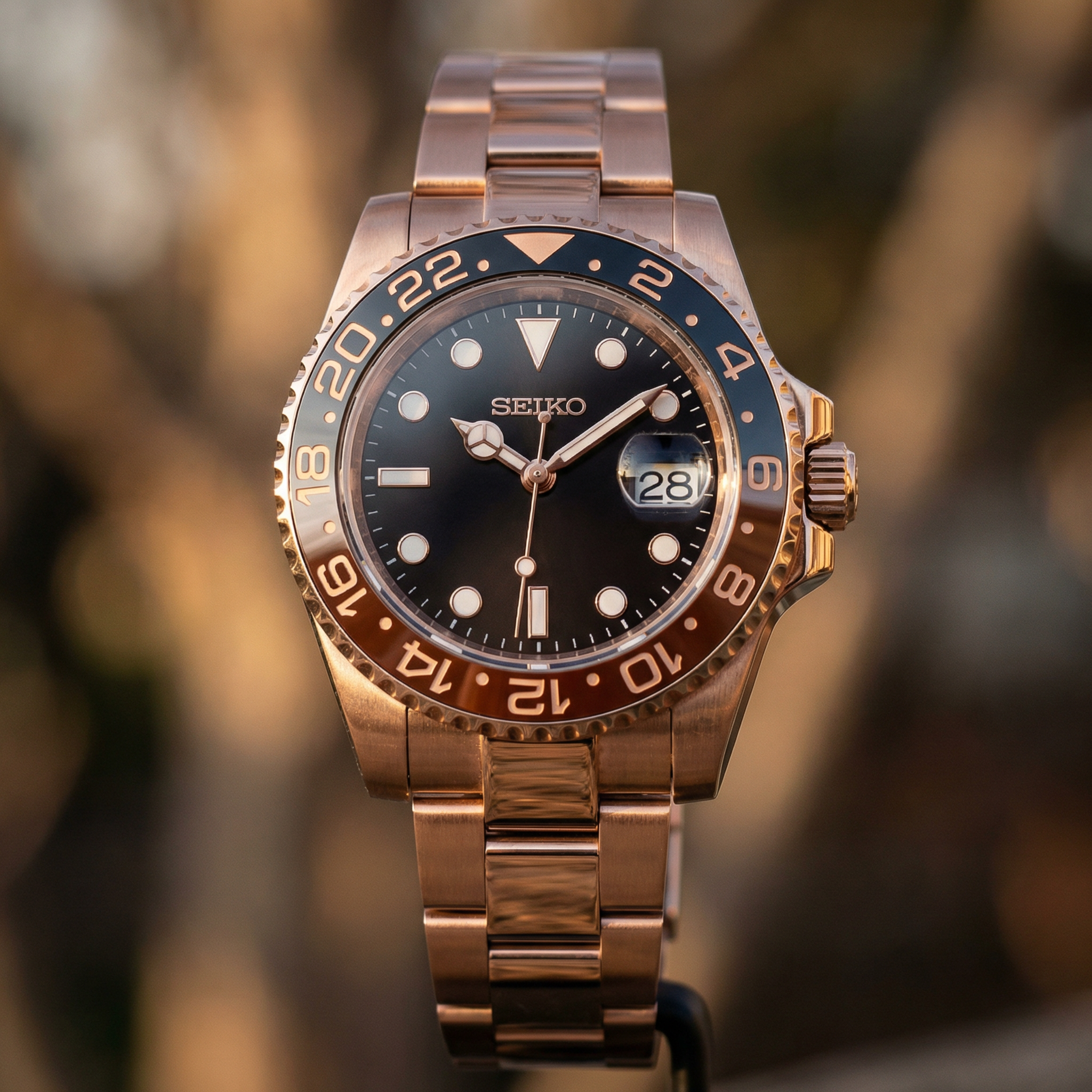 Mod Submariner Two Tone Night