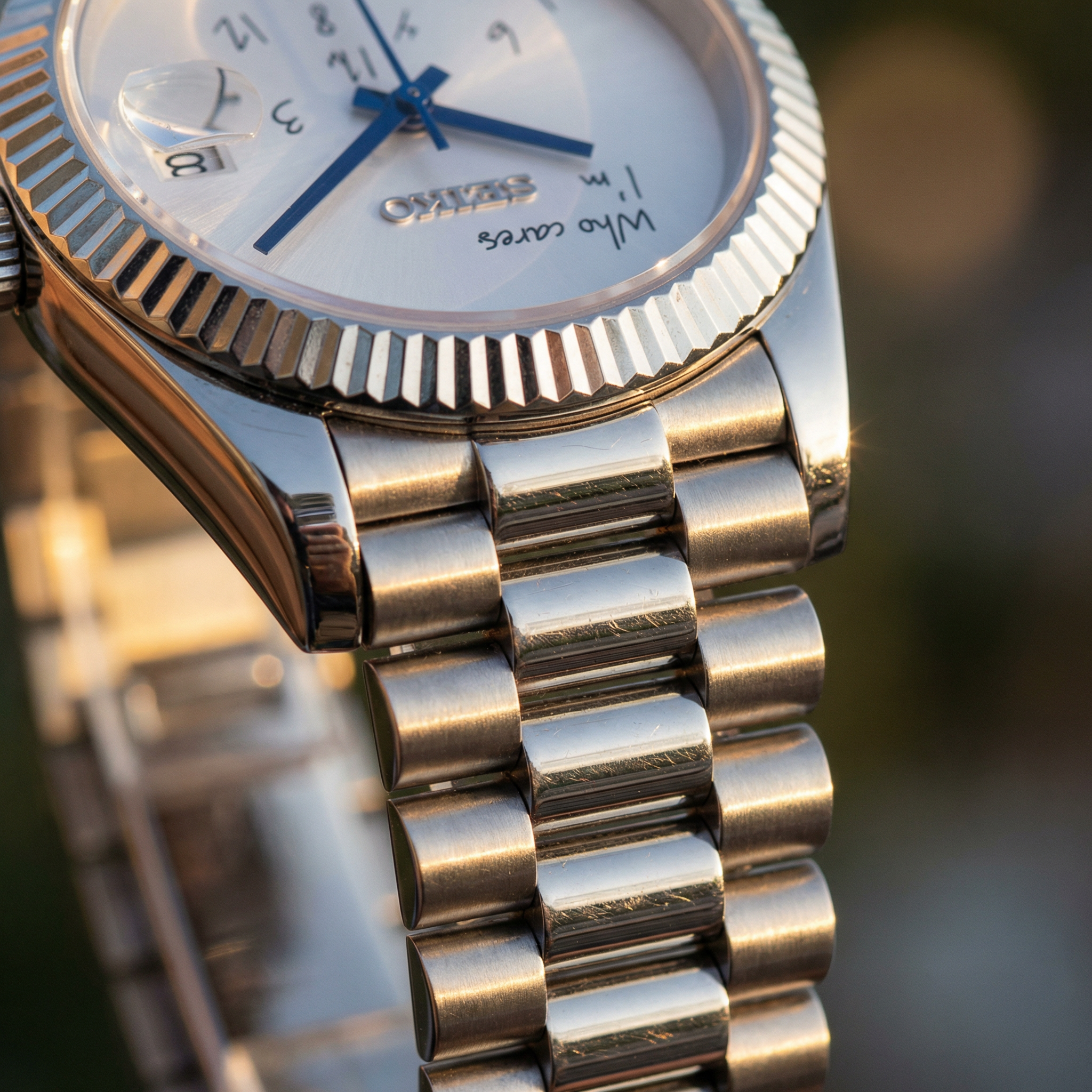 Mod Datejust Already Late White
