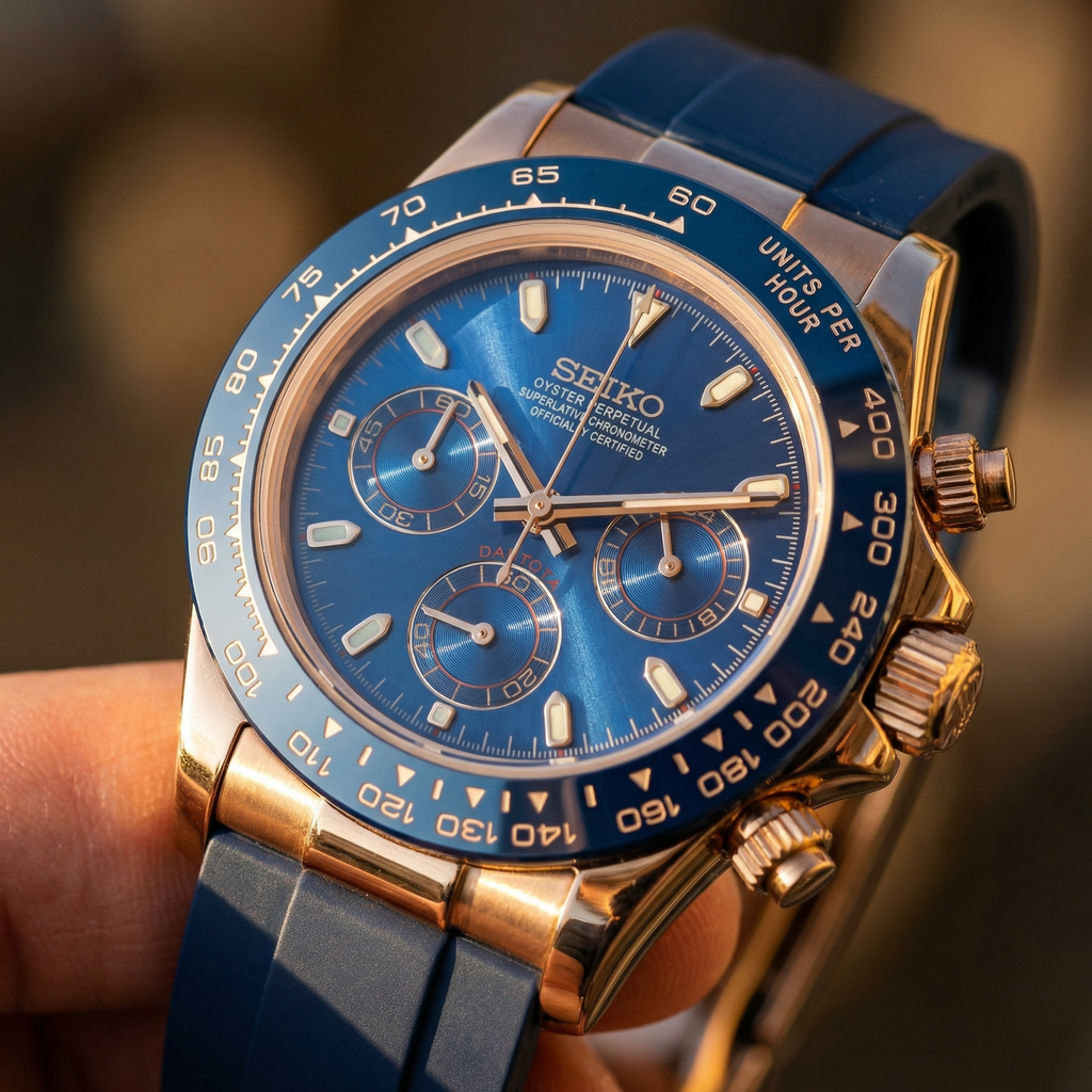 Mod Daytona Blue Rose