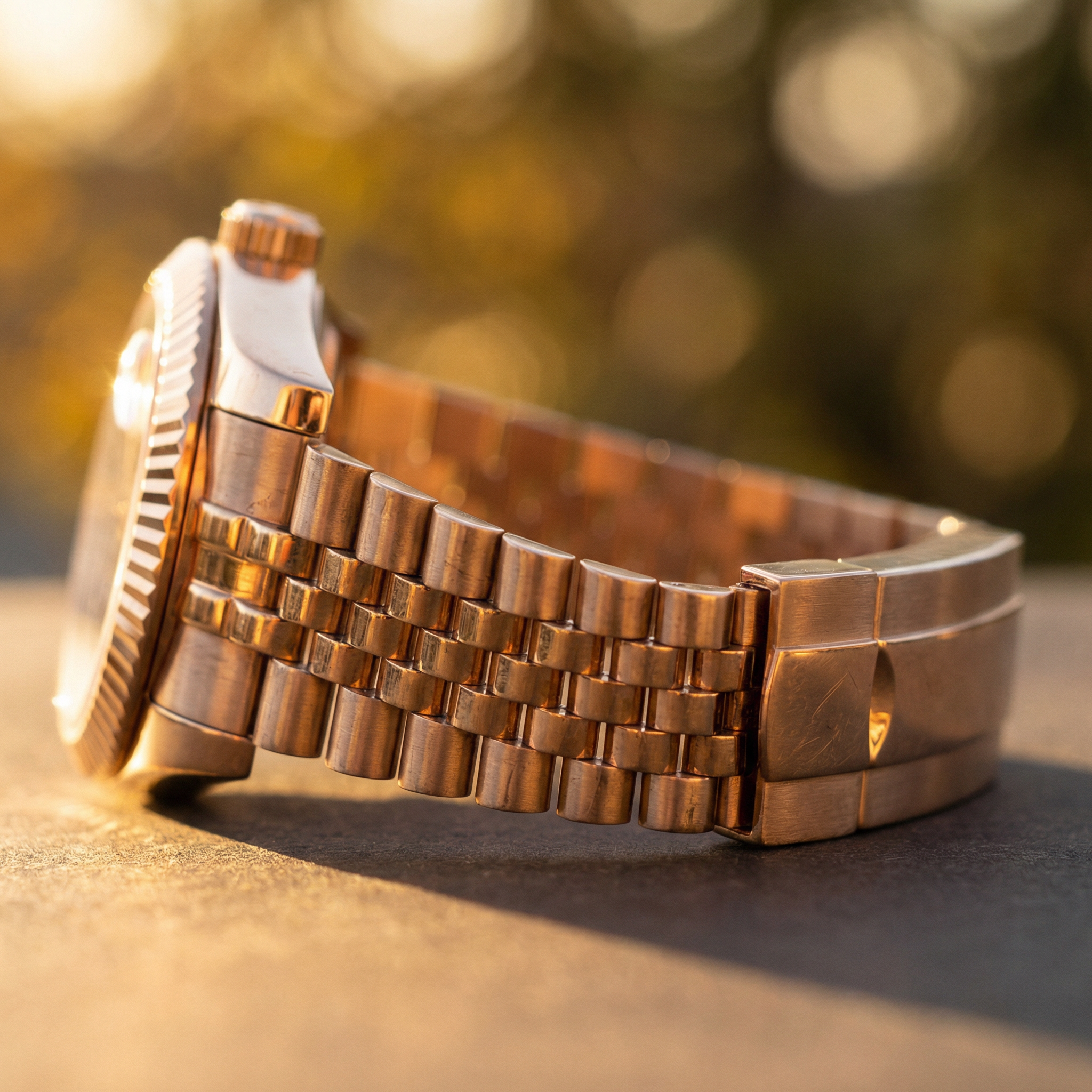 Mod Datejust Rose Brown Dial