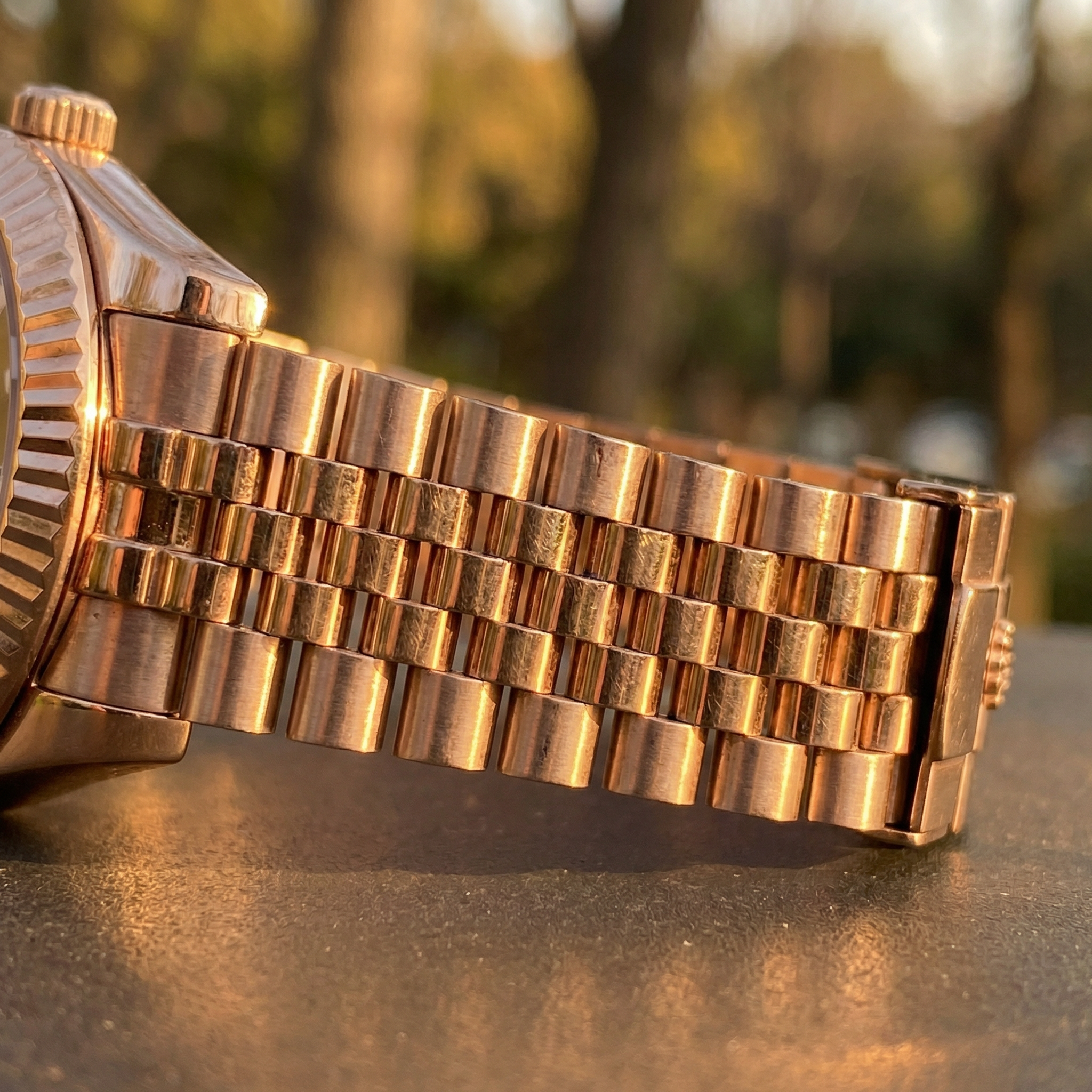 Mod Datejust Oro Rosa e Nero