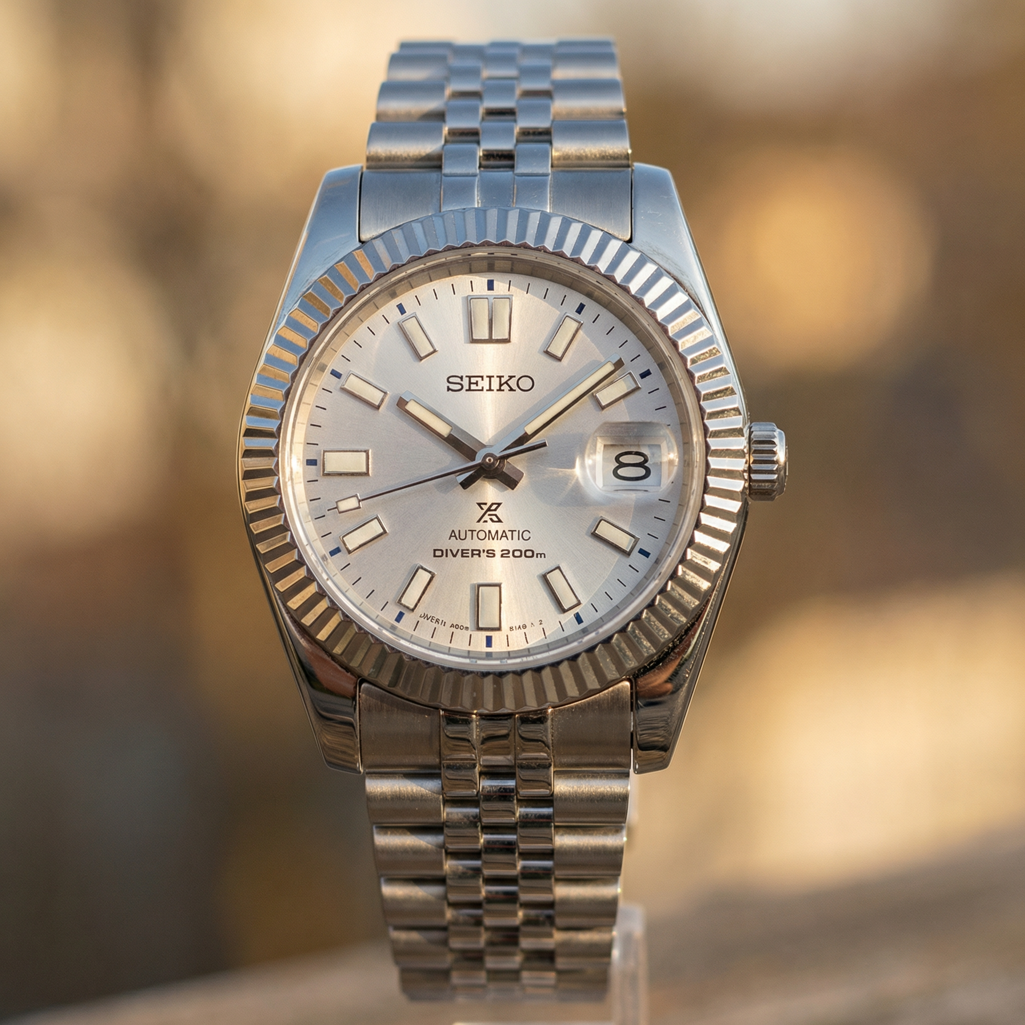 Mod Datejust Quadrante Bianco