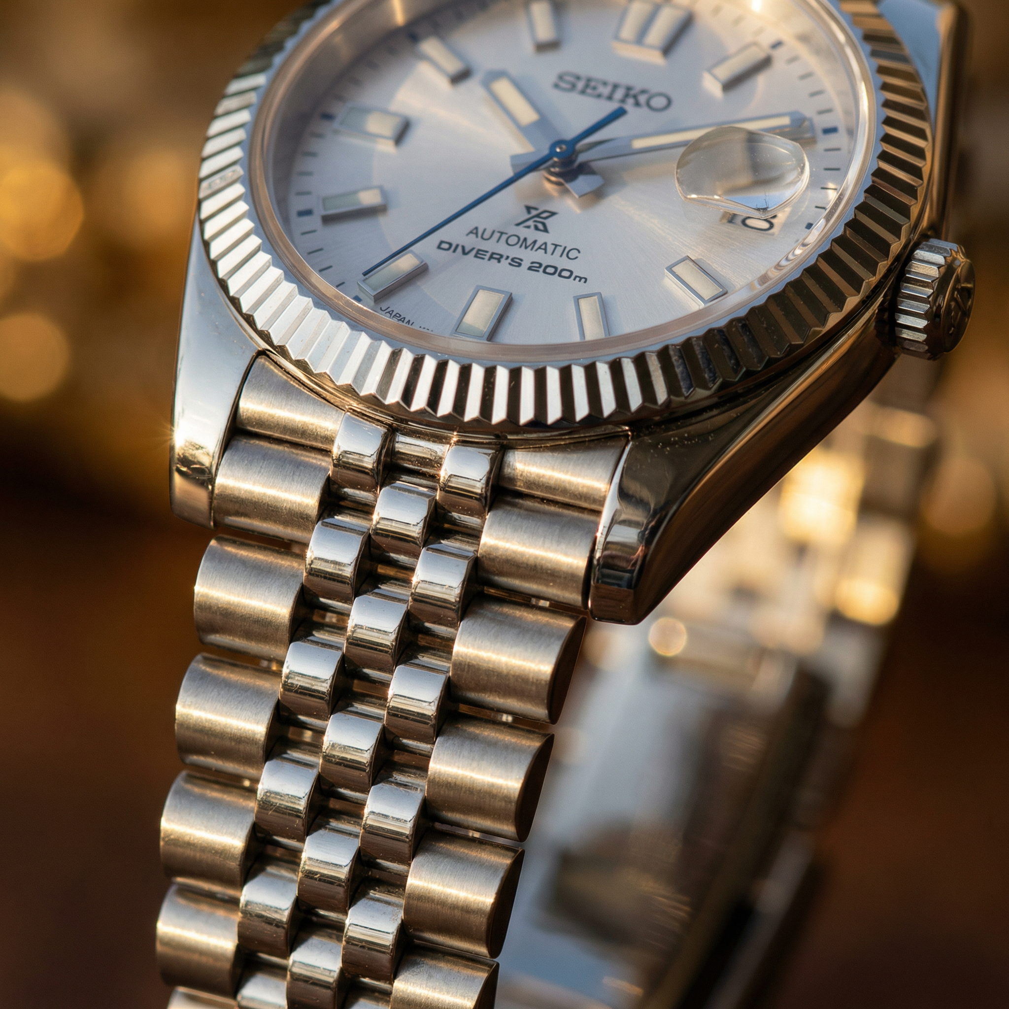 Mod Datejust Quadrante Bianco