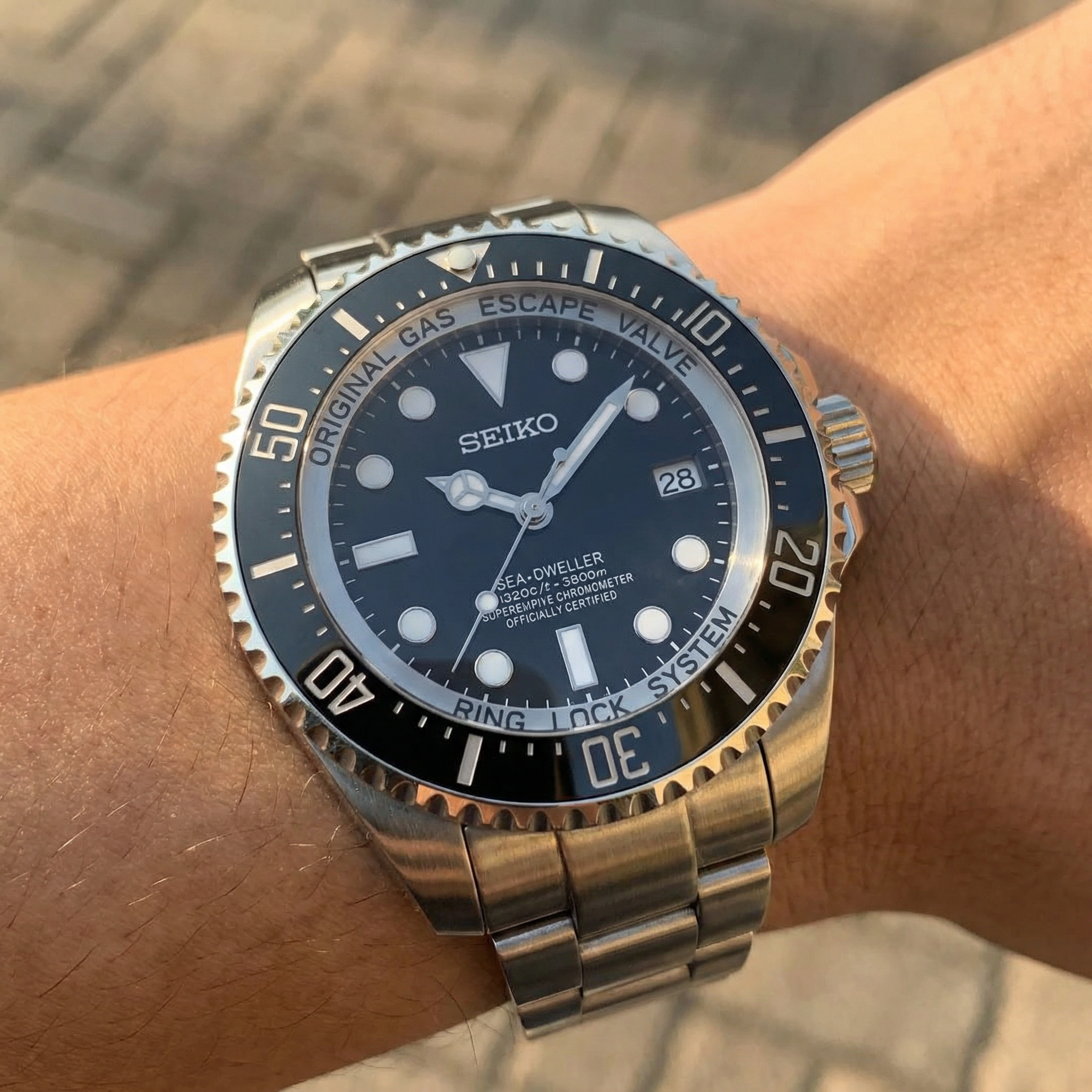 Mod Submariner Quadrante Nero