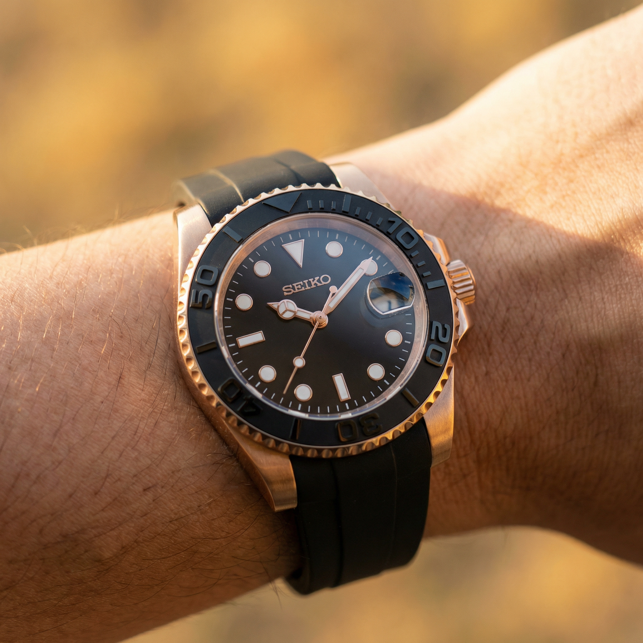 Mod Yacht Master Oro Rosa