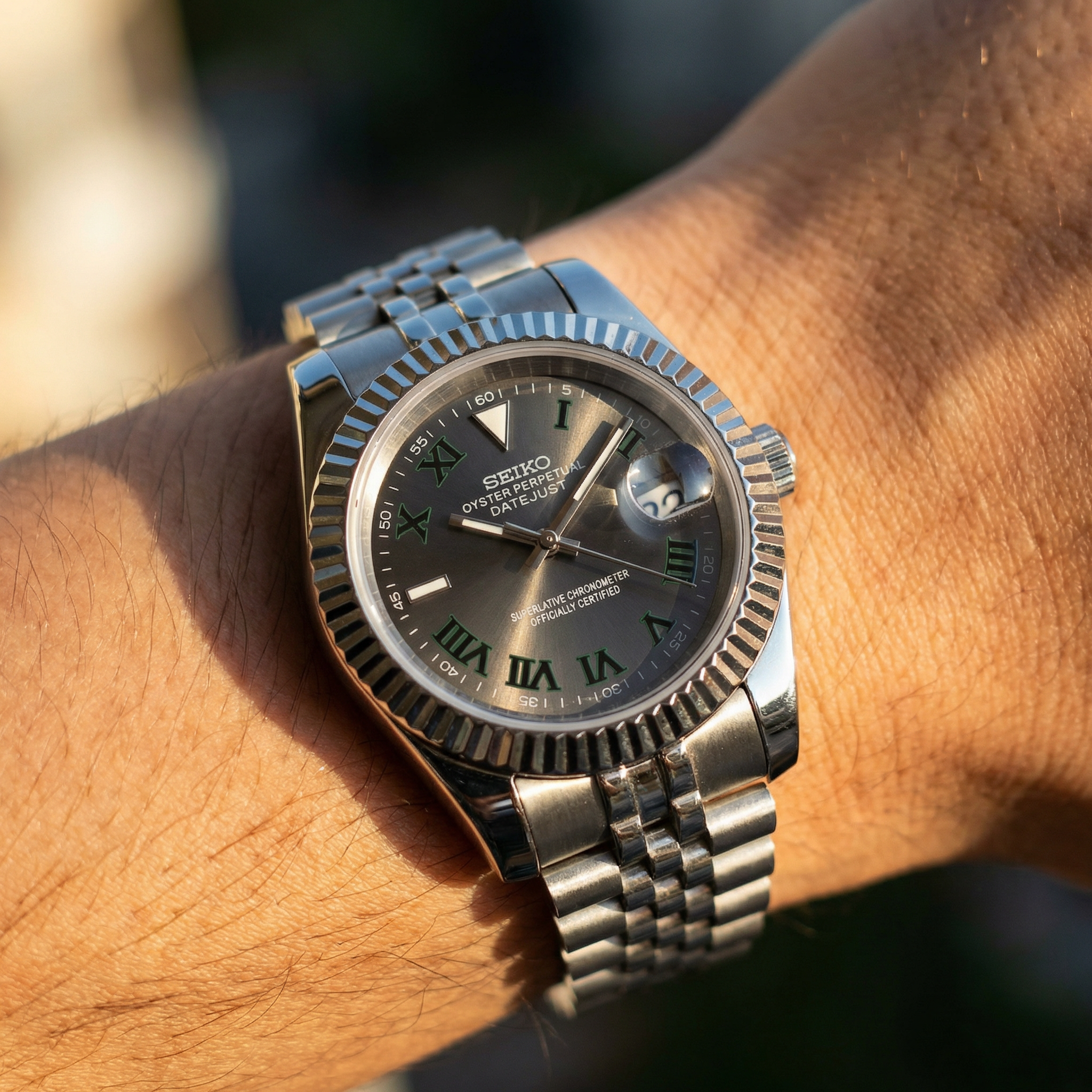 Mod Datejust Wimbledon