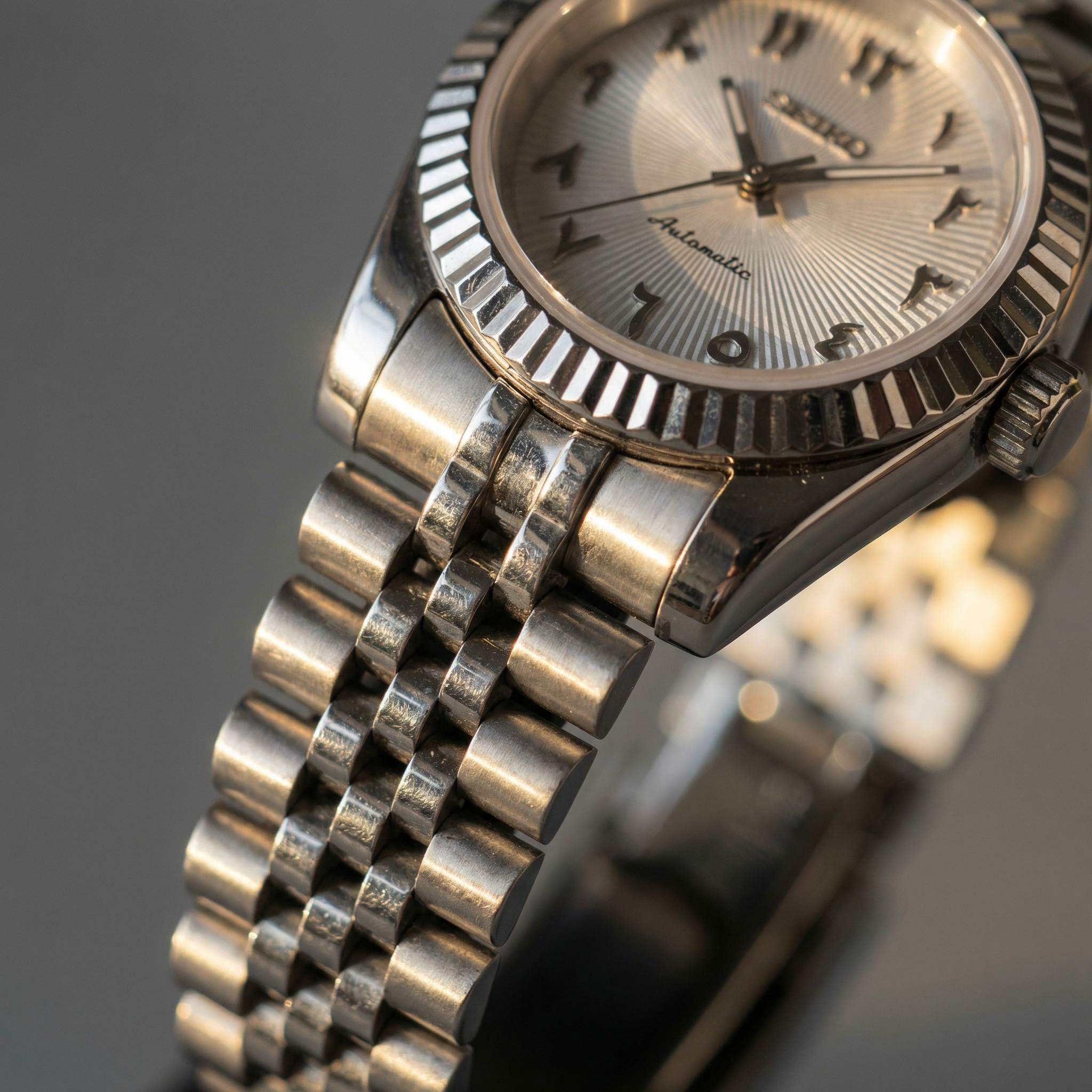 Mod Datejust Arabo Bianco