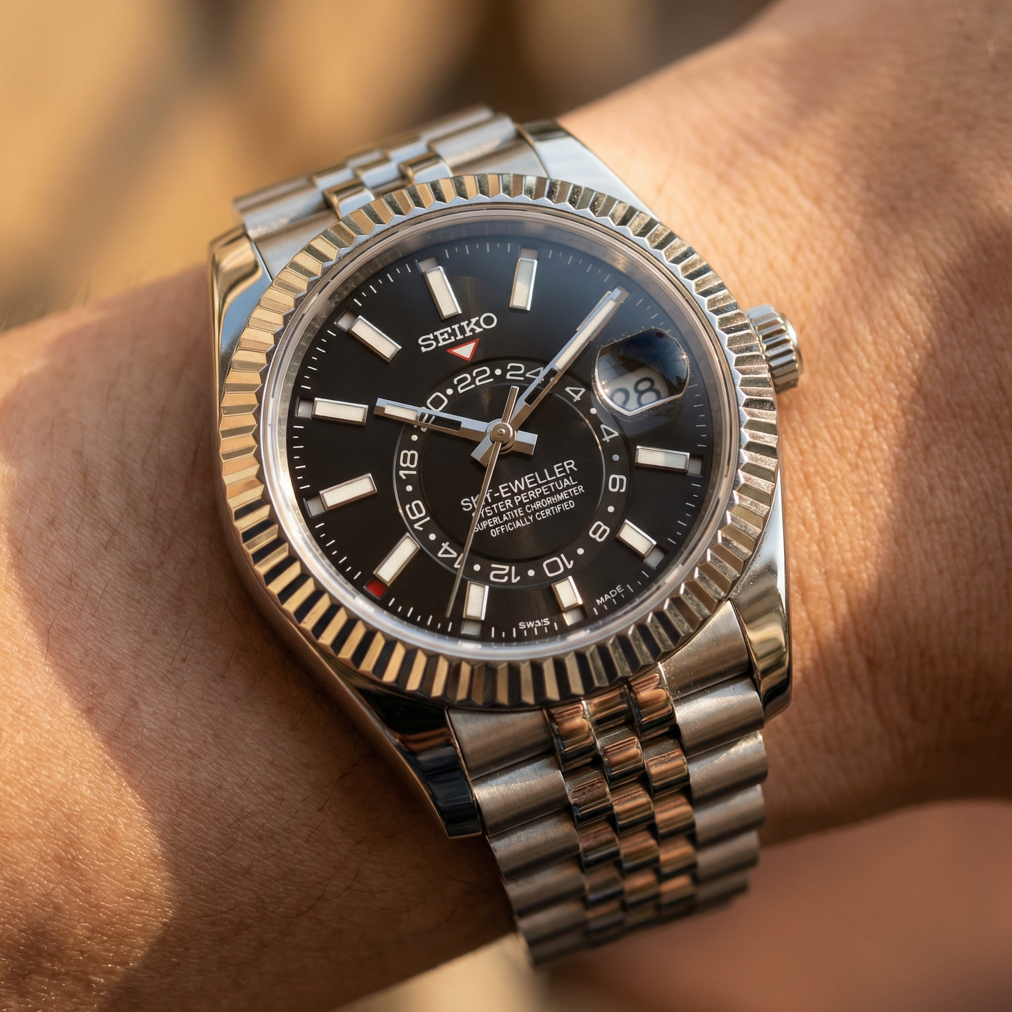 Mod Sky-Dweller Nero