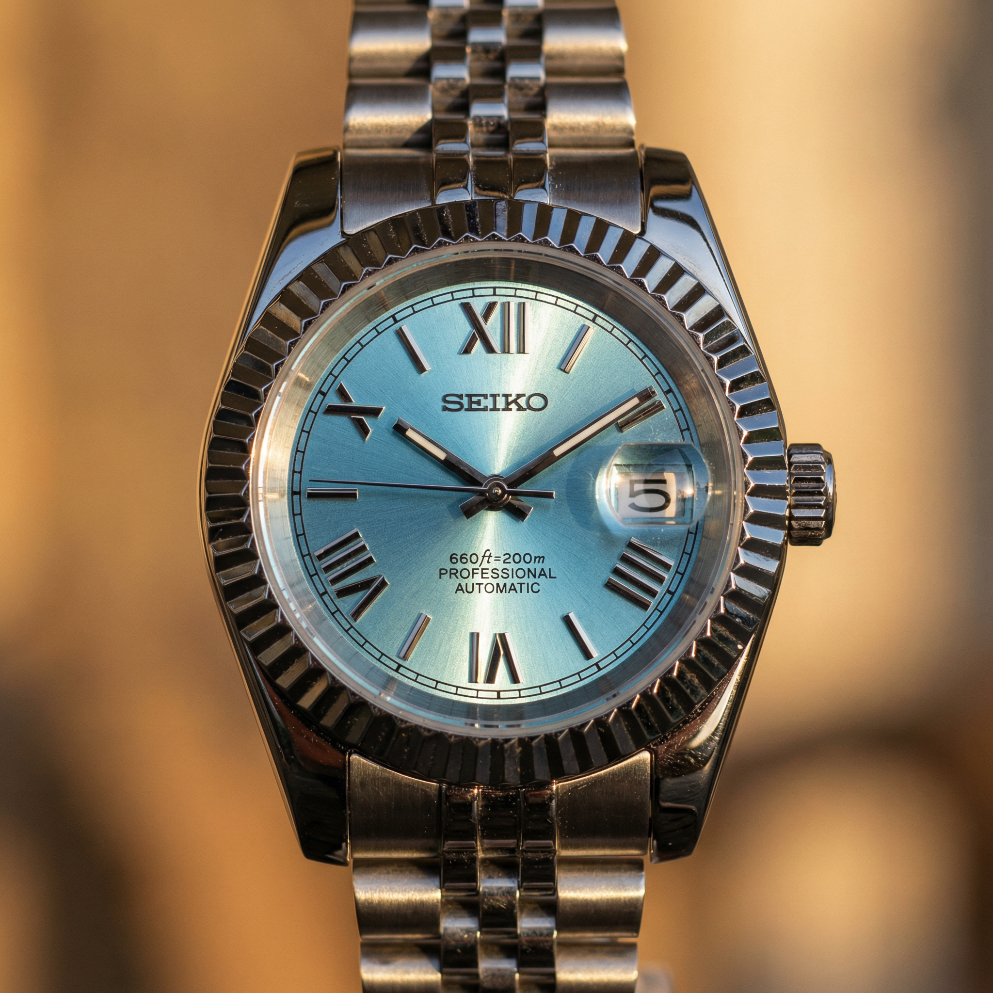 Mod Datejust Sky Blue