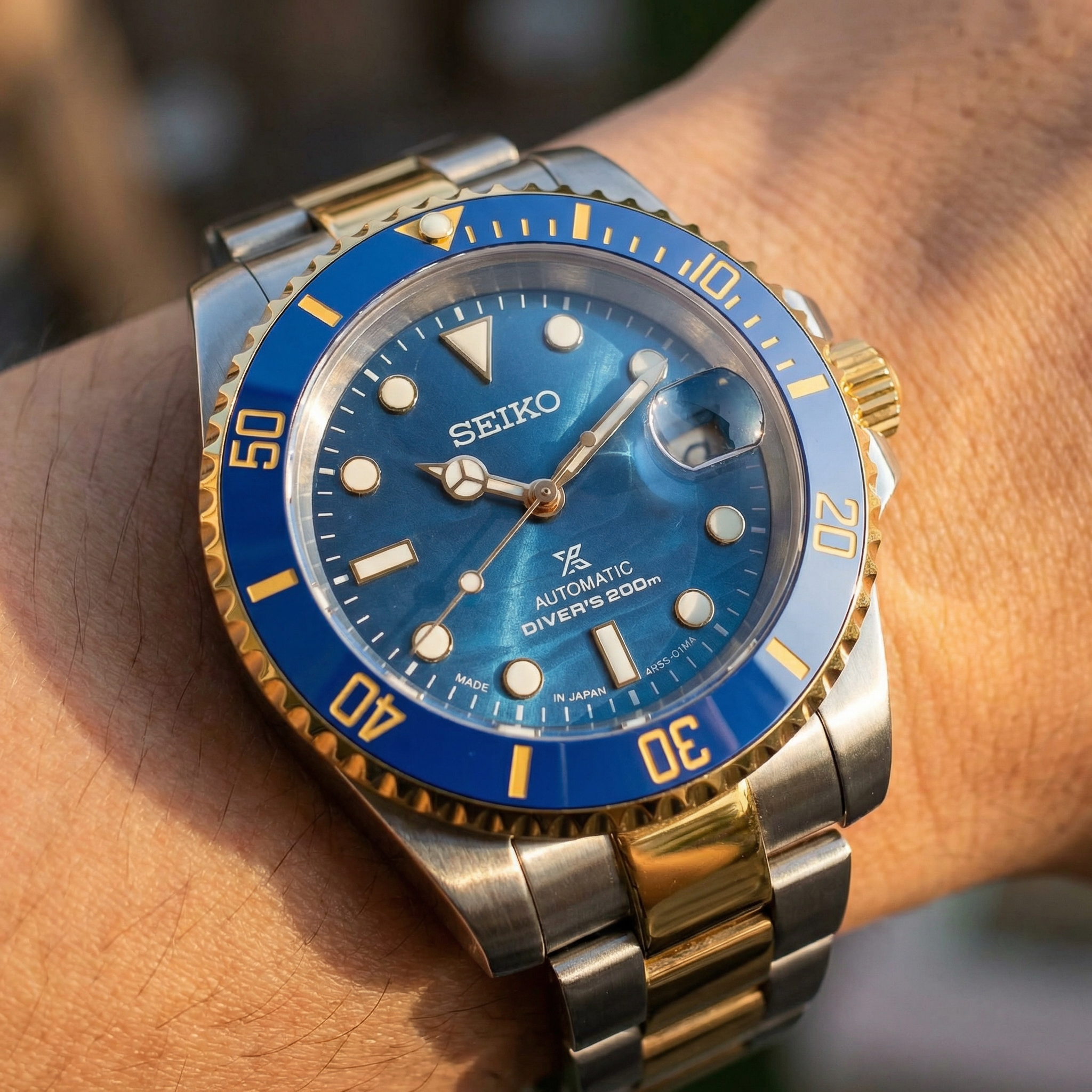 Mod Submariner Two Tone Ocean