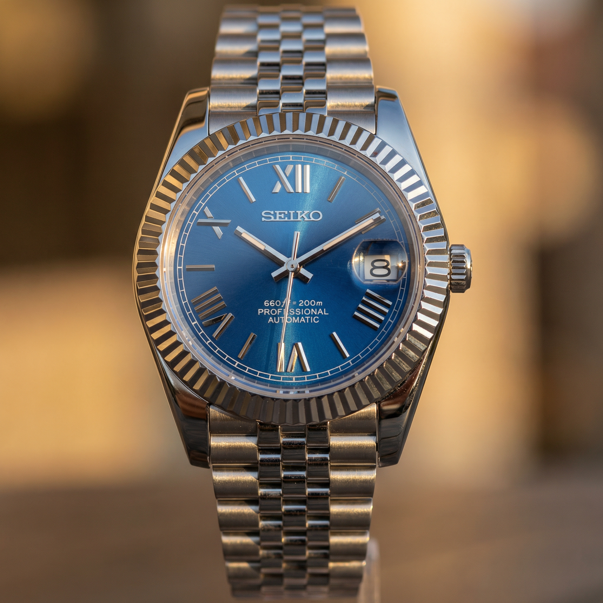 Mod Datejust Classic Blue