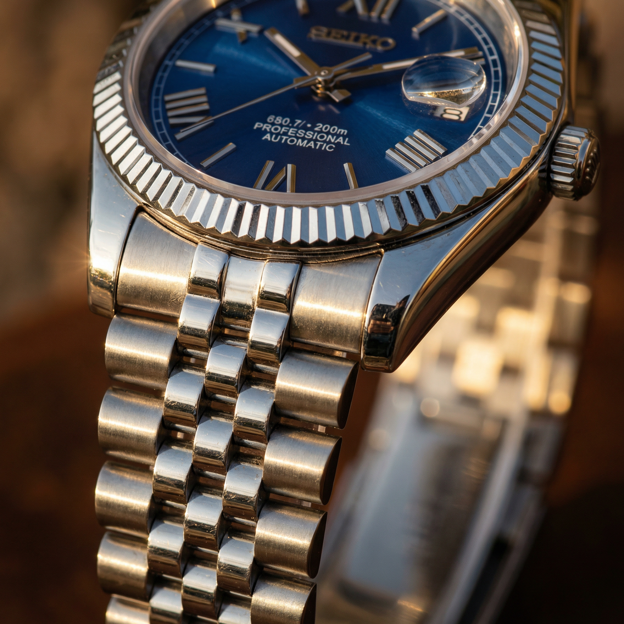 Mod Datejust Classic Blue