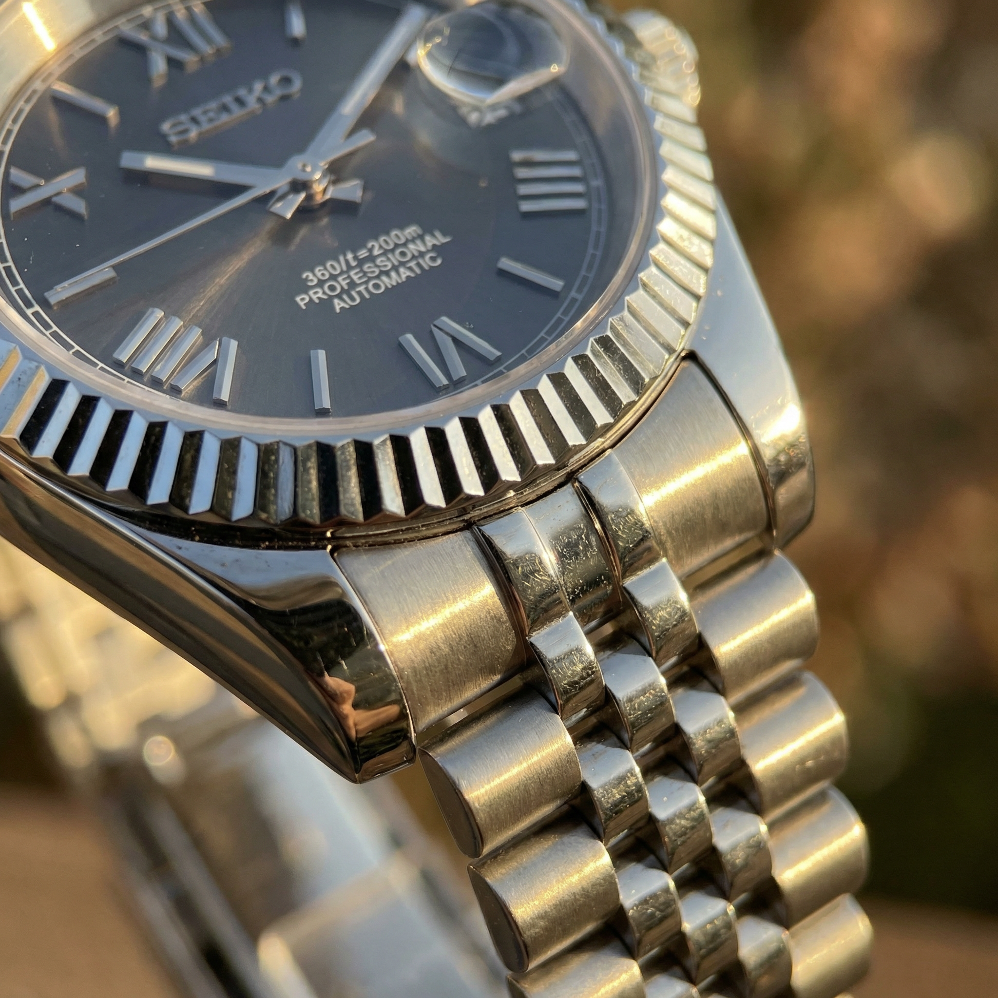 Mod Datejust Grey Classic