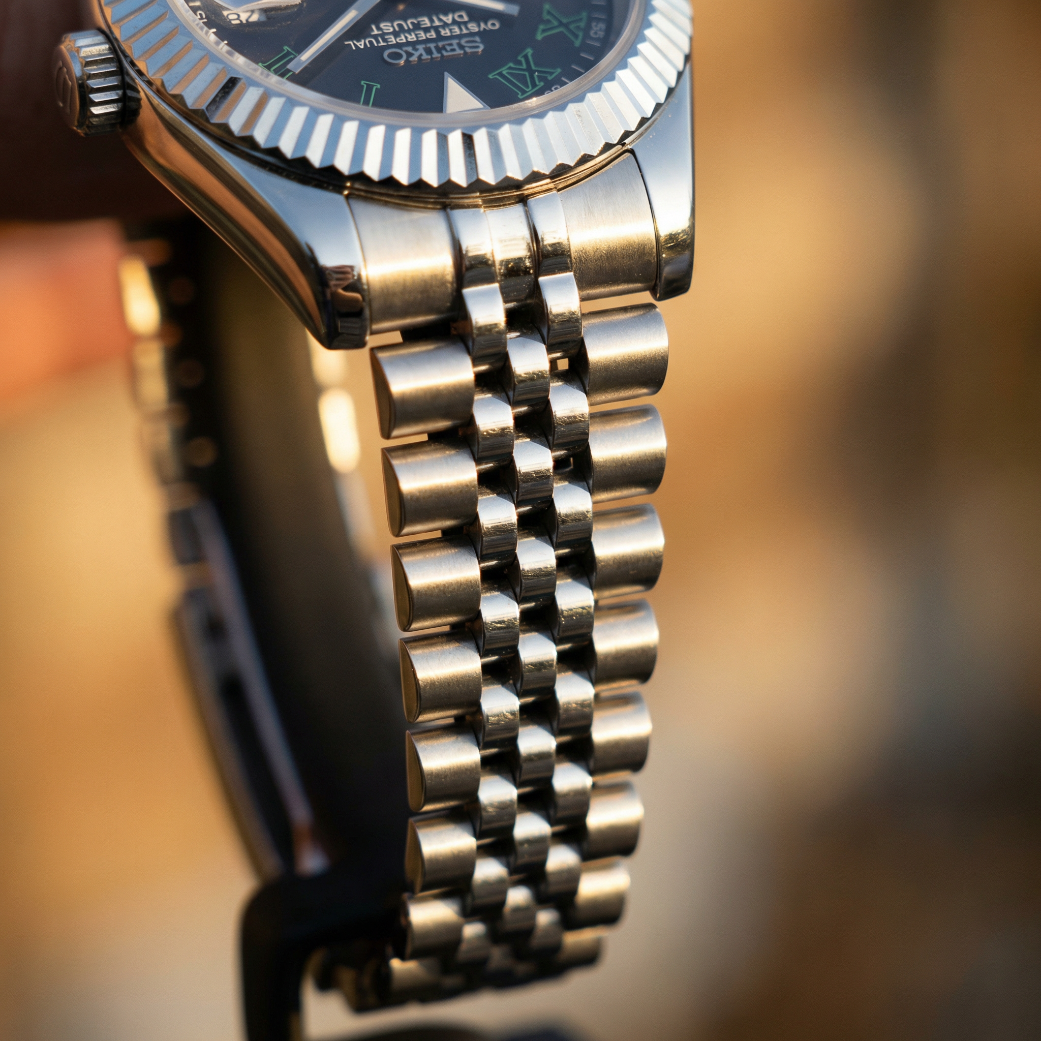 Mod Datejust Black Wimbledon