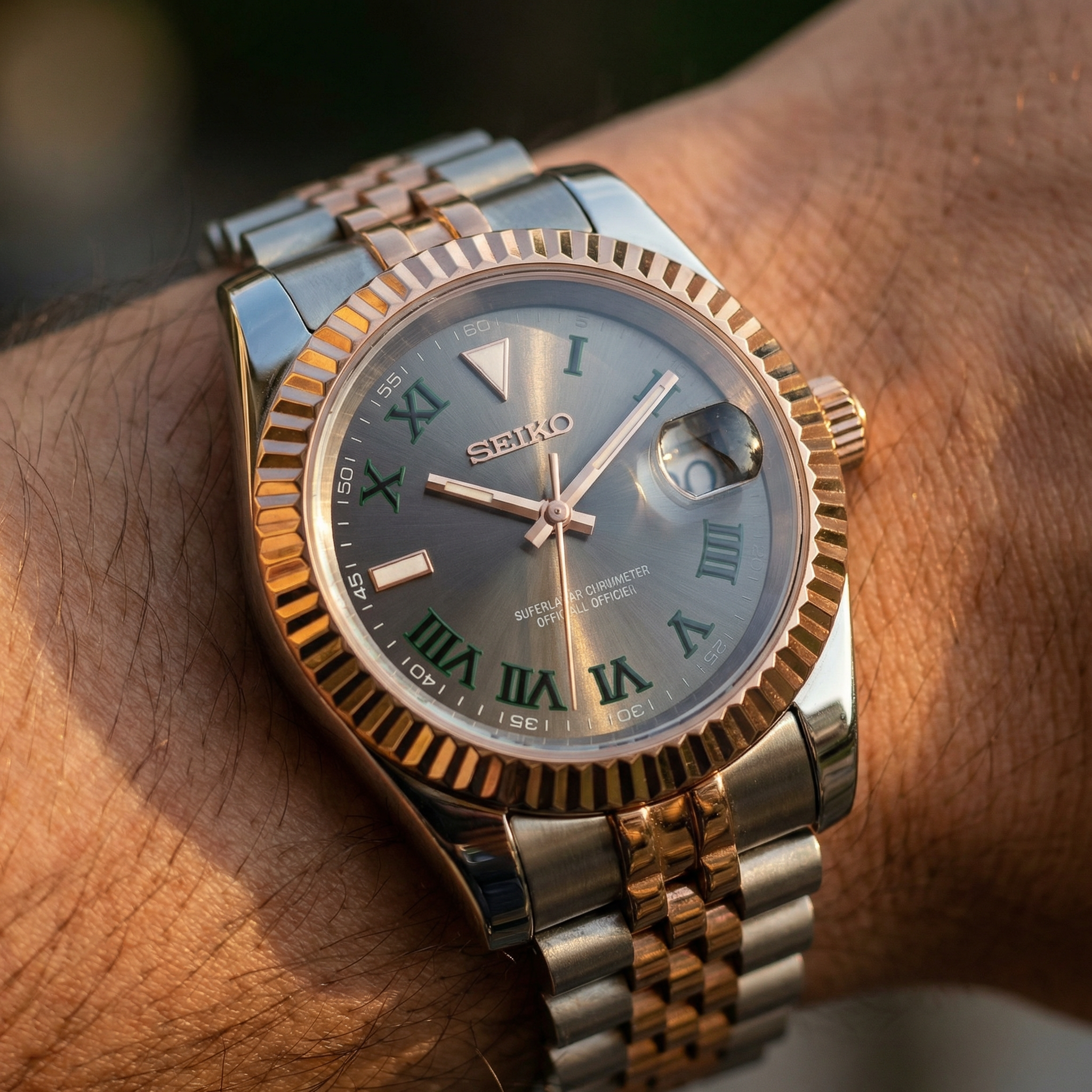 Mod DateJust Wimbledon Two Tone